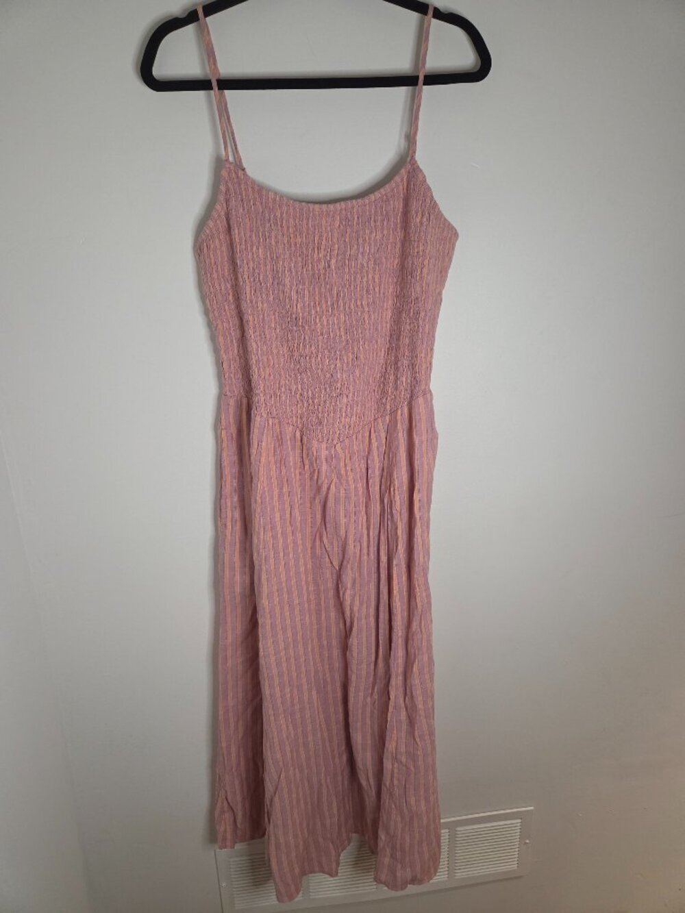 NWT American Eagle Shirred Dress L